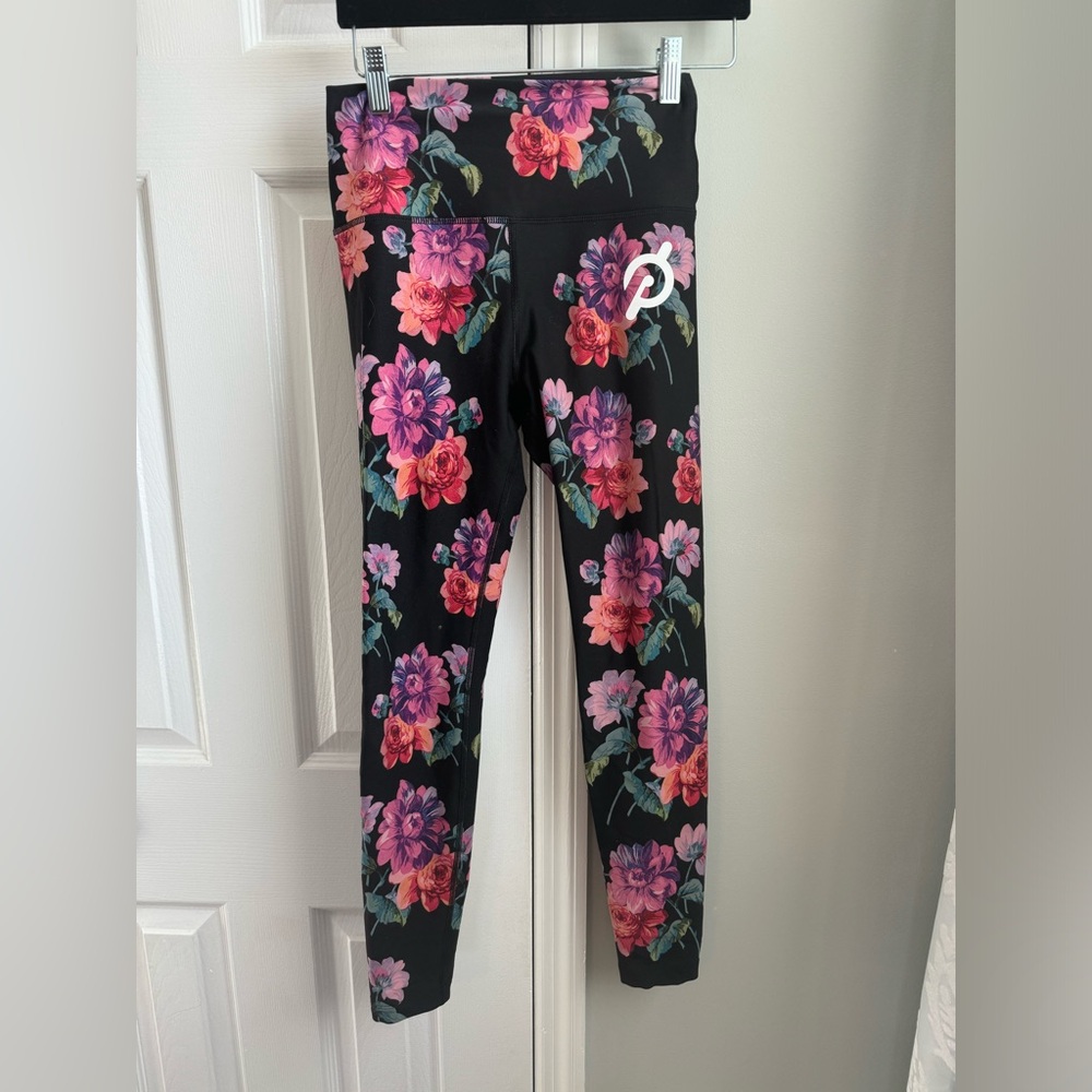 Peloton floral leggings